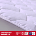 Cotton Fabric Material Fitted Sheet Style Mattress Protector